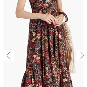 Floral Print Sleeveless Dress